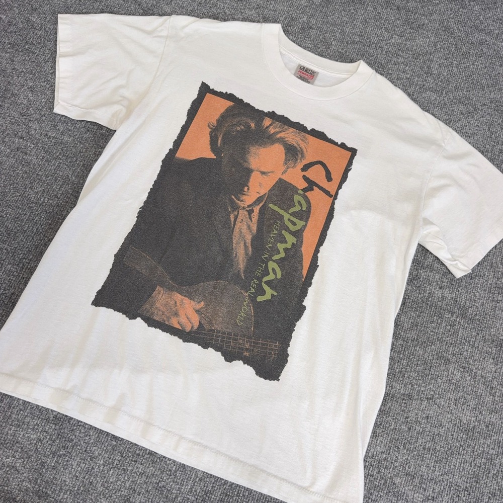 Vintage 90s Steven Curtis Chapman Band Music concert Tour T-Shirt Men Large USA